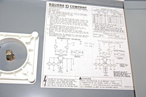 Square D 9070-SK500G1 Transformer Disconnect