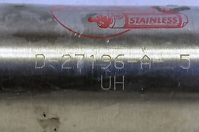 Bimba D-27196-A-5 Stainless Steel Pneumatic Cylinder