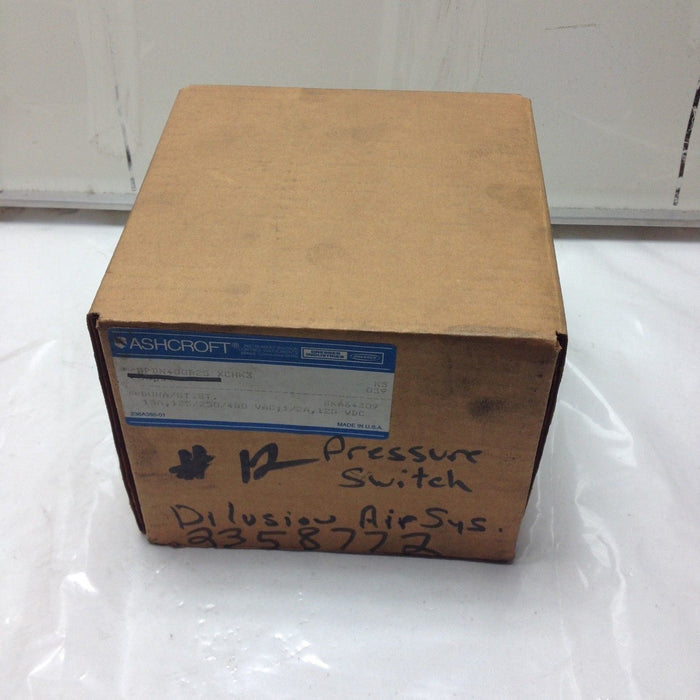 Ashcroft Gpdn4Ggb25-Xchk3 Pressure Switch