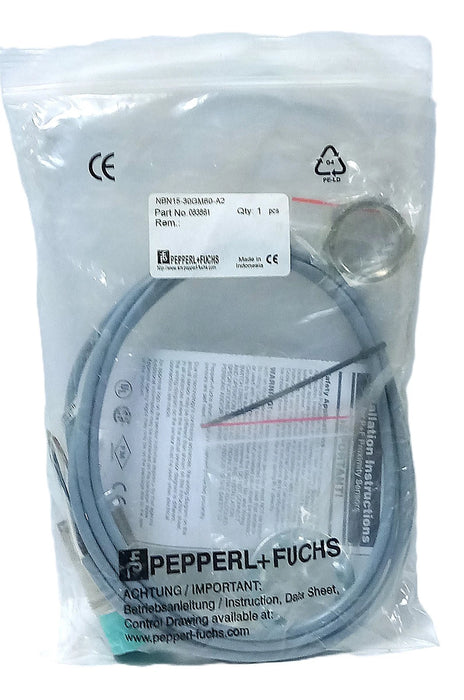 Pepperl Fuchs NBN15-30GM50-A2 83861 10-30 V DC Inductive Proximity Sensor