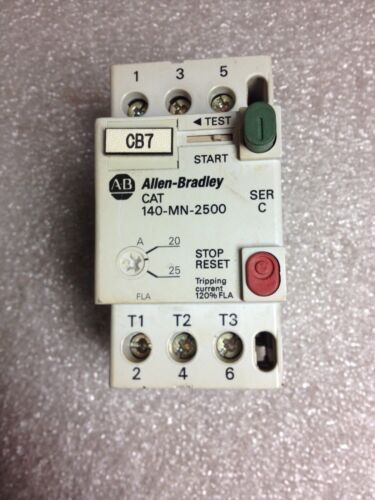 Allen-Bradley 140-MN-2500 Series C Manual Motor Protector