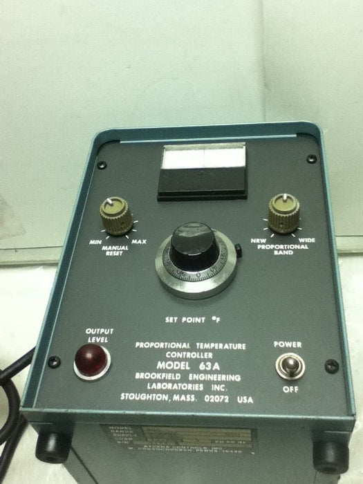 ATHENA CONTROLS MODEL 63A PROPORTIONAL TEMPERATURE CONTROLLER