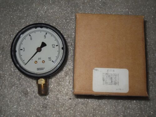 1 NIB WIKA 9677976 15PSI PRESSURE GAUGE