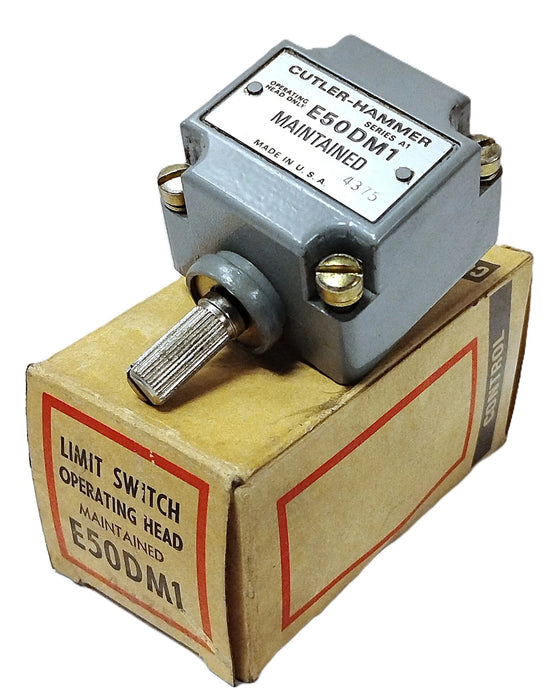 Cutler-Hammer E50DM1 Rotary Gear Limit Switch Operating Head Only
