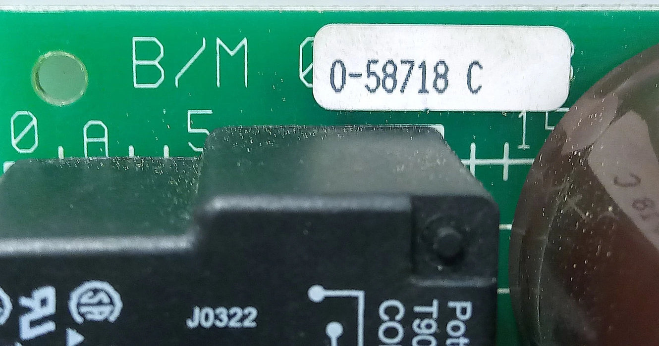 ABB 0-58718 C FP3000 24 V DC Relay Rectifier Board