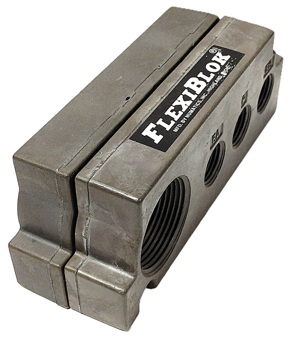 Numatics 229-621 FLEXIBLOK Manifold for Solenoid Valve