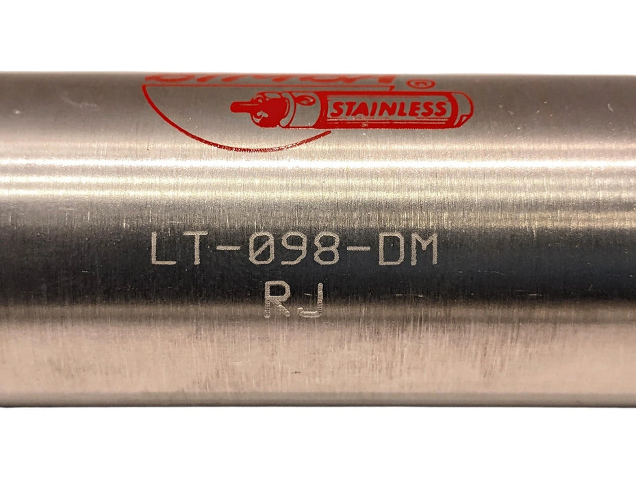 Bimba LT-098-DM Double-Acting Single-Rod Cylinder w/ 1/8 NPT Ports