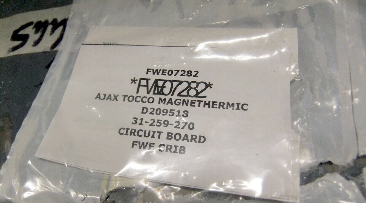 Ajax Tocco Magnethermic Circuit Board D-209518 31-259-270