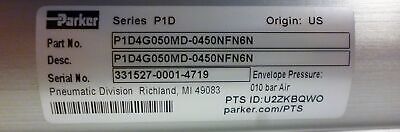 Parker P1D4G050MD-0450NFN6N Pneumatic Cylinder