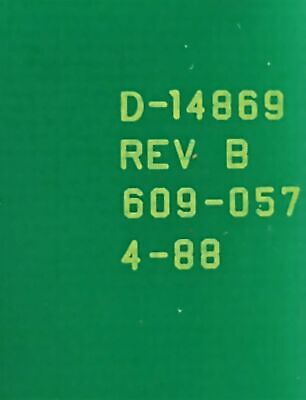 Woodman D14689A Rev. L Kliklok Control Board