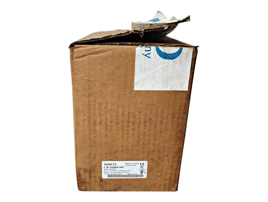 SIMCO 4000464 115/120 V AC 0.25 A 7.5/7.8 KV F 167 Power Unit