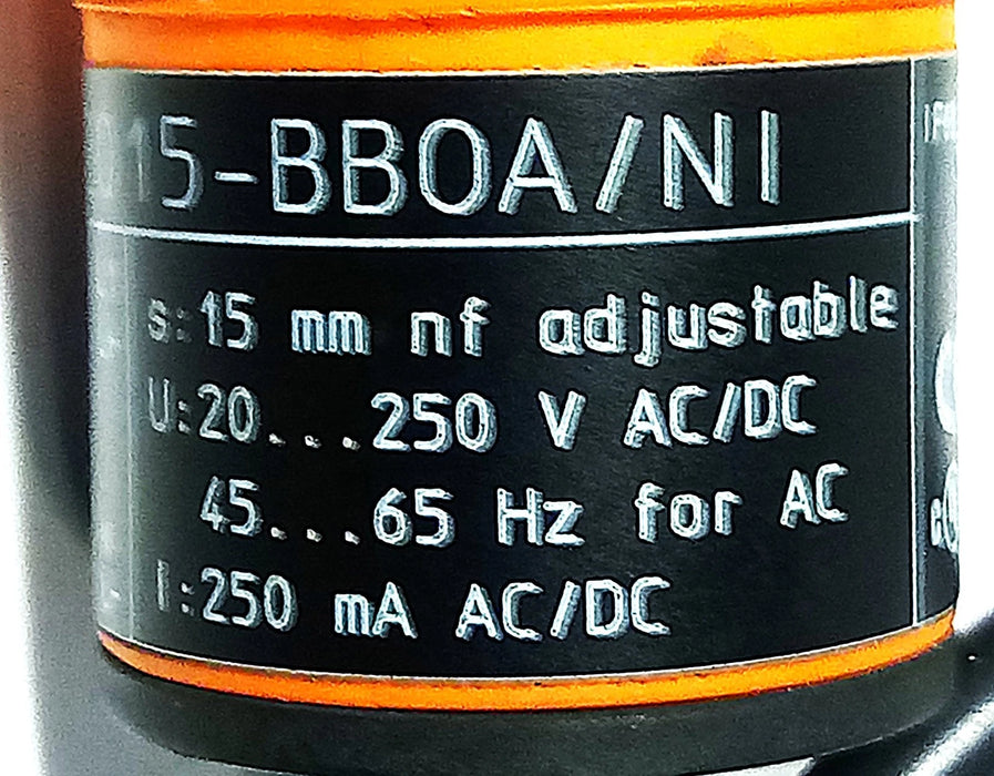 Efector KI-2015-BBOA/NI KI0203 20-250 V AC/DC Adjustable Range Proximity Sensor
