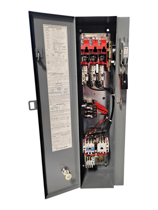 Cutler-Hammer AN56BN0 110/120V 18A NEMA 0 Fusible Reversing Combination Starter