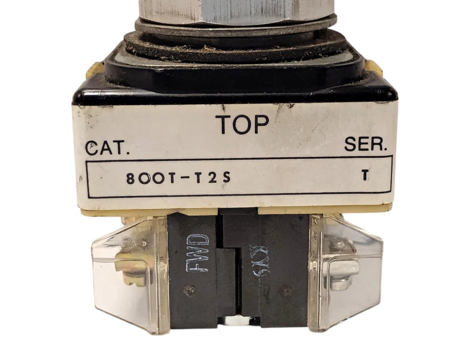 Allen-Bradley 800T-T2SB21 600 V AC/DC 2-Position Spring Return Joystick