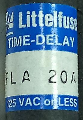 Littelfuse FLA-20A 125 V AC 20 A Dual Time-Delay Fuses