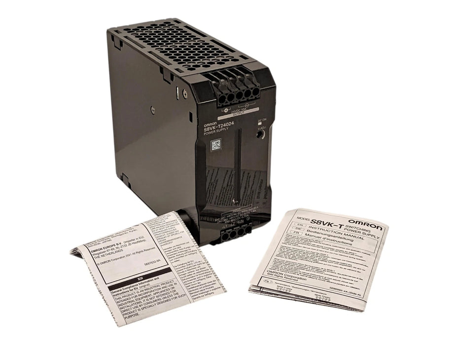 Omron S8VK-T24024 240 W Power Supply w/ 380-480 V AC Input and 24 V DC Output