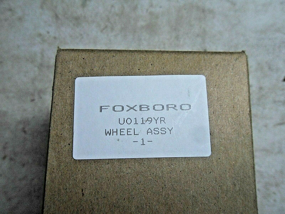 Foxboro U0119YR Wheel Assembly