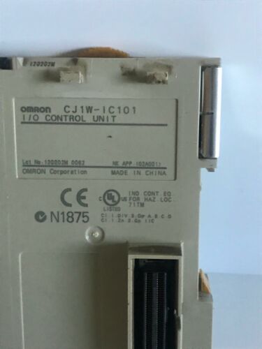 Omron Control Unit CJ1W-IC101