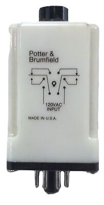 Potter & Brumfield CKB-38-70010 Time Delay Relay 10 A 240 VAC
