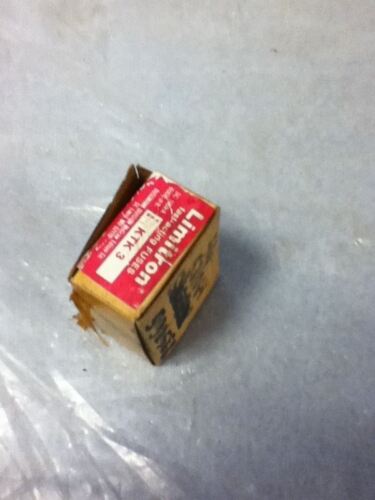 Bussmann KTK-3 600 V AC 3 A Fast Acting Limitron Fuses - Lot of 10