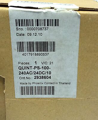 Phoenix Contact QUINT-PS-100-240AC/24DC/10 100-240 V AC Switch Mode Power Supply