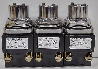 Furnas 52SA7AGN Oiltight Illuminated Maintained Transformer Type Selector Switch
