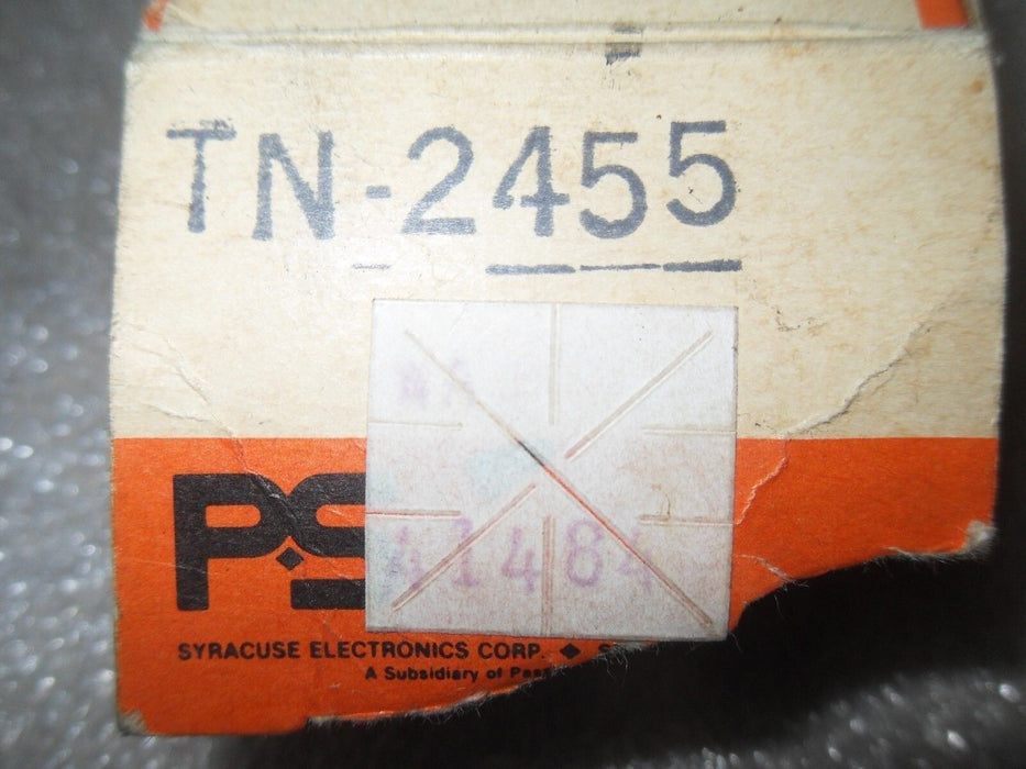Syracuse Electronics TN-2455 15 SEC 115VAC Time Delay Relay
