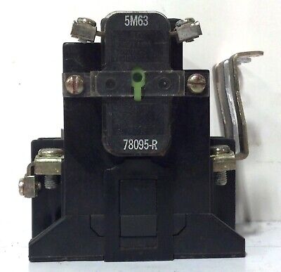 Joslyn Clark 8010A5951-14 120 V AC 5 HP Size 0 Starter w/ 78095-R Aux Contact