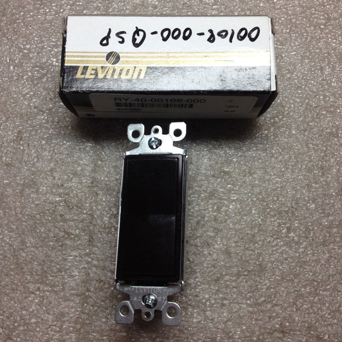4 Leviton 5603-2 Rocker Switches