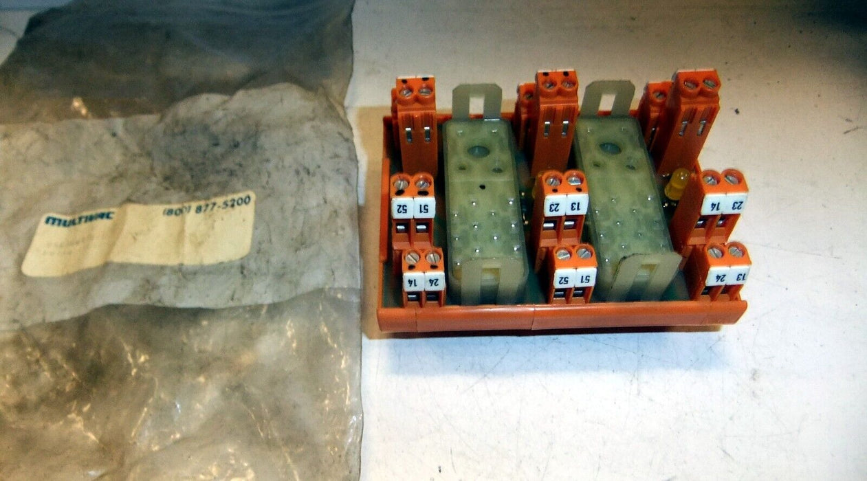 Weidmuller 85636045018 Relay Base Circuit Module