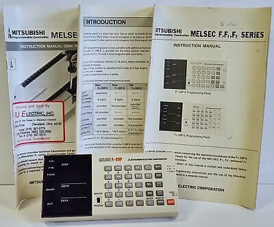 Mitsubishi F1-20P-E MELSEC PLC Operator Interface with Display