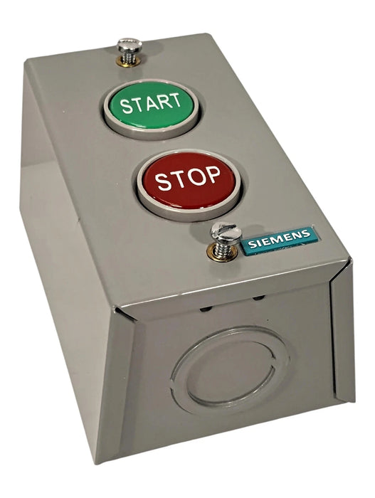 Siemens 50CA3DE 600 V AC 5 A NEMA 1 Start/Stop Pushbutton Control Station