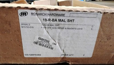 Monarch 19-R-BA MAL SHT 36" 19 Series RIM Panic & Fire Exit Device - Qty 2