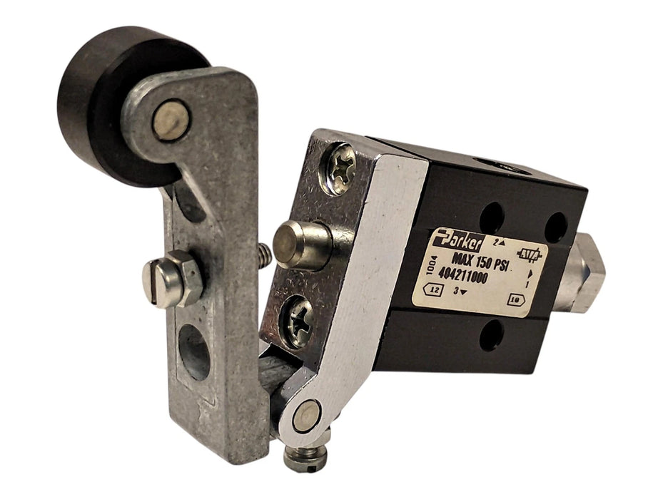Parker 404211000 150 psi Roller Lever Pneumatic Valve