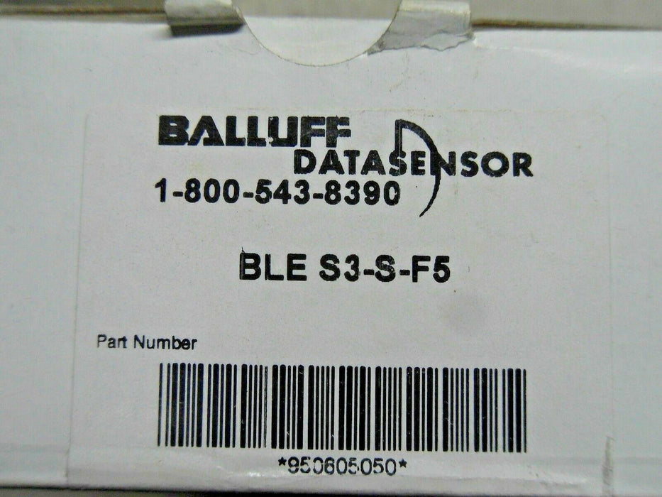 1 Nib Balluff Datasensor Ble S3-S-F5 Sensor