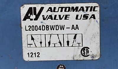 Automatic Valve L2004DBWDW-AA Solenoid Valve