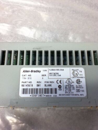 Allen-Bradley 1794-IB16 INPUT MODULE