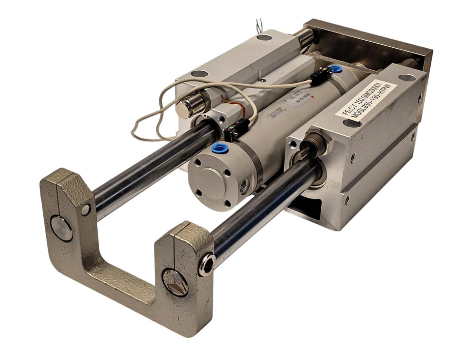 SMC MGGLB50-150-D7PW 145 psi Pneumatic Linear Actuator w/ Solid State Switches