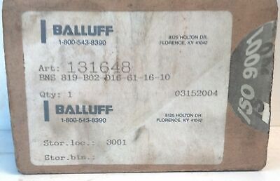 Balluff BNS 819-B02-D16-61-16-10 Snap Contact Mechanical Limit Switch
