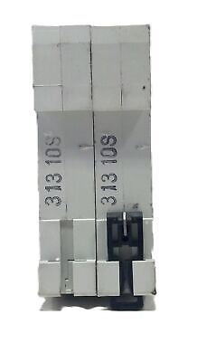 Eaton FAZ-S10/2 10 A 2 P Din Rail Mount Miniature Circuit Breaker