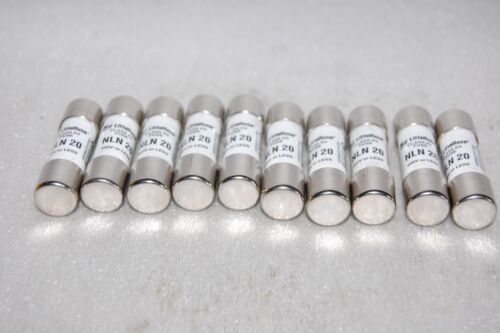 Littelfuse NLN 20 FUSE LOT OF 10