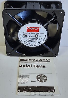 Dayton 4WT46 AC Electronic Component Fan