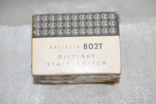 Allen-Bradley 802T-A2 Type 13 Oiltight Rotary Gear Limit Switch