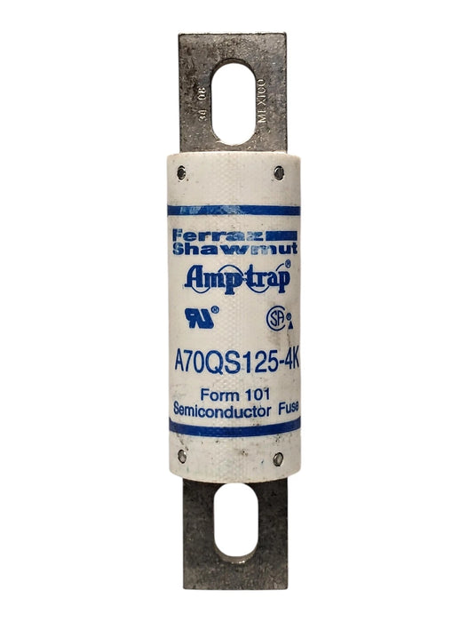 Ferraz Shawmut A70QS125-4K 700VAC/DC 125A Current-Limiting Very Fast-Acting Fuse