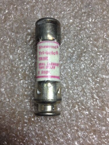 6 Gould Shawmut Tri-Onic TR9R Fuses