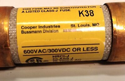 Bussmann LPJ-15SP 300 V DC / 600 V AC 30 A Current-Limiting Time-Delay Fuses