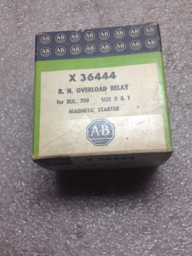 Allen-Bradley X-36444 Overload Relay