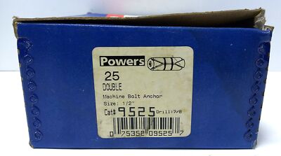 Powers Rawl 09525 1/2 in Double Epansion Anchor