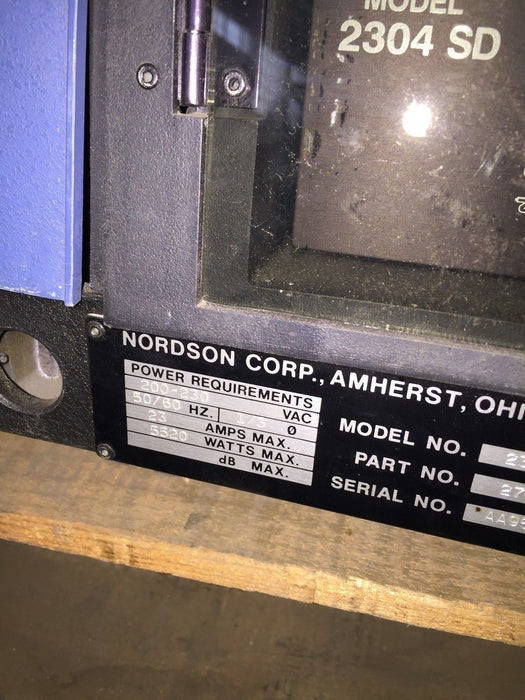 NORDSON MODEL 2304 HOT MELT UNIT