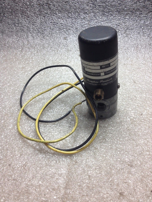 Humphrey 250AE1-2-10-30 Valve